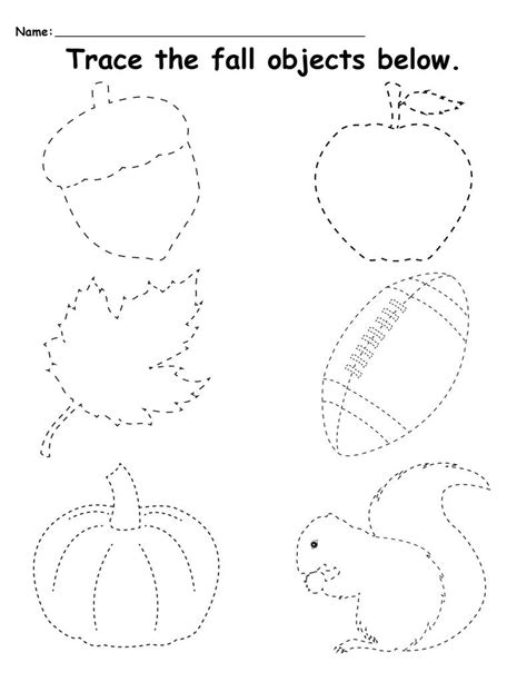 Free Fall Printables Preschool