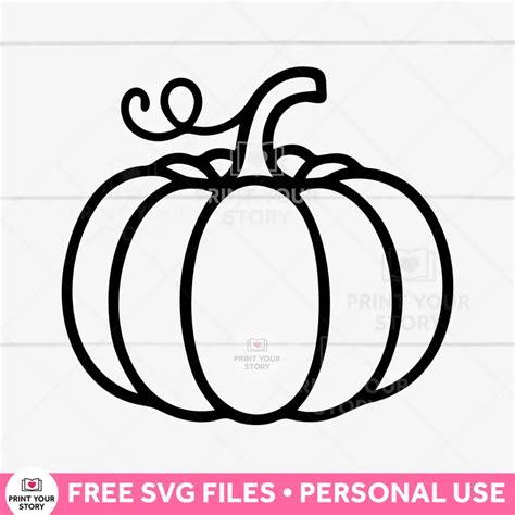 Download Free Fall Pumpkin - SVG File, DXF File Crafts