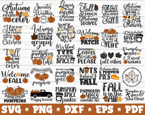 Download Free Fall SVG, Autumn SVG, SVG Files, DXF File DXF Files