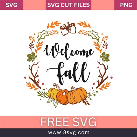 Download Free Fall SVG Cut File Bundle Cricut SVG DXF Files