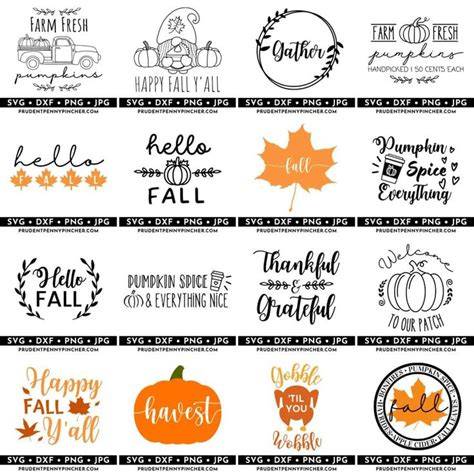 Download Free Fall SVG Cut File Bundle Cricut SVG For Crafts