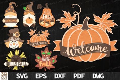 Download Free Fall SVG Cut File Bundle Cut Images