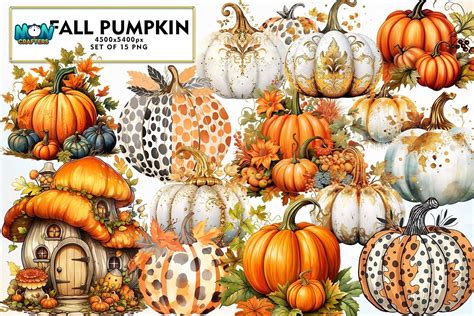 Download Free Fall Sublimation Clipart - Colorful Pumpkins & Quote for Cricut