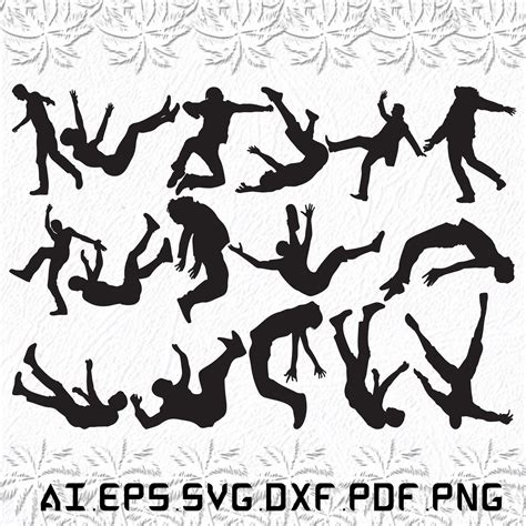 Download Free Falling For You - SVG file, DXF File Commercial Use DXF Files