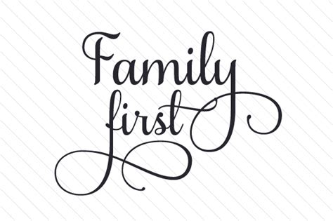 Download Free Family First SVG For Crafts