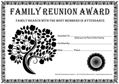 Free Family Reunion Templates