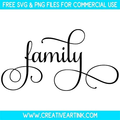 Download Free Family SVG Cut Files