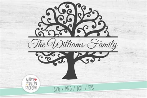 Download Free Family Tree Split, Tree, Tree Monogram, Split Frame Family Tree Cricut SVG For Crafts