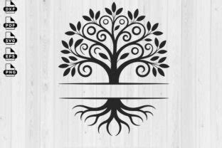 Download Free Family Tree Split, Tree, Tree Monogram, Split Frame Family Tree Files Free PSD Mockups