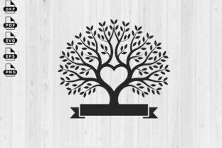 Download Free Family Tree Split, Tree, Tree Monogram, Split Frame Family Tree Silhouette Free PSD Mockups