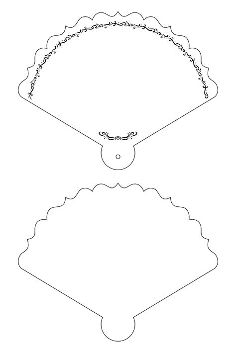 Free Fan Template Printable