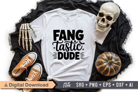 Download Free Fang tastic Dude Cutting File For Crafts