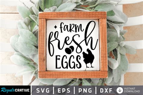 Download Free Farm Fresh Breakfast SVG set Files For Crafts