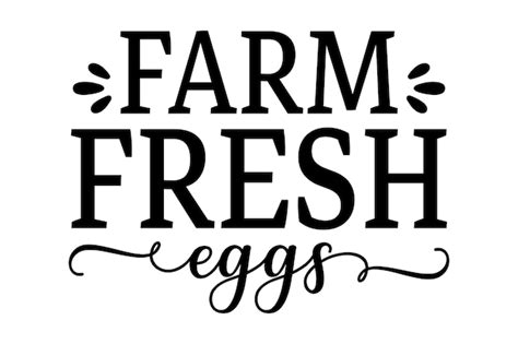 Download Free Farm Fresh Breakfast SVG set Files Free PSD Mockups