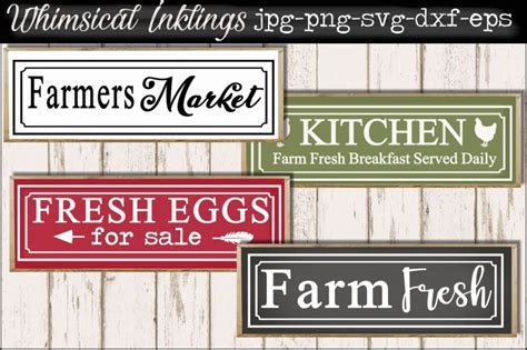 Download Free Farm Fresh Breakfast SVG set Images