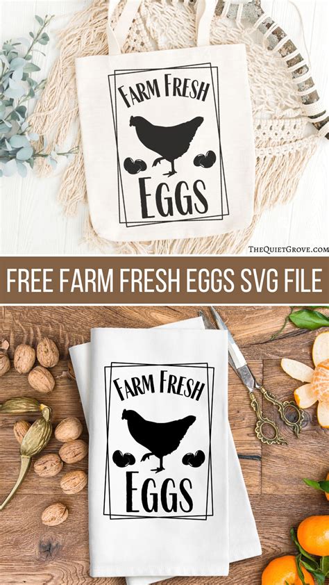 Download Free Farm Fresh Breakfast SVG set Printable