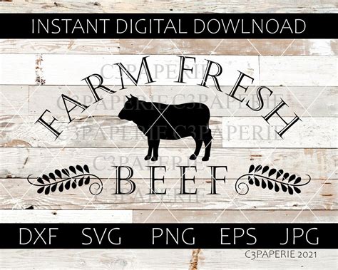 Download Free Farm Fresh Dairy Commercial Use DXF Files