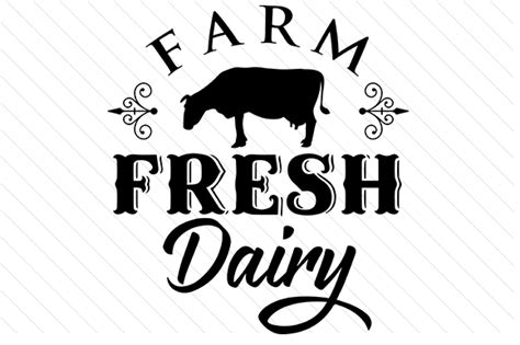 Download Free Farm Fresh Dairy Cut Files
