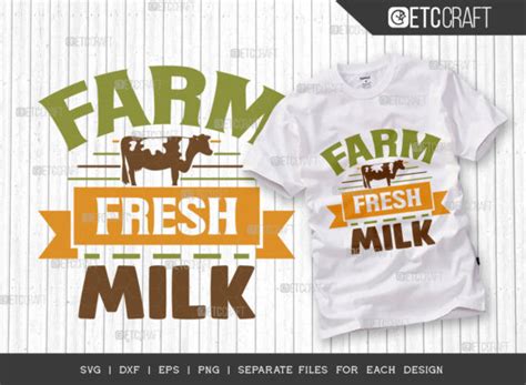 Download Free Farm Fresh Milk SVG, SVG File, DXF Cut Files