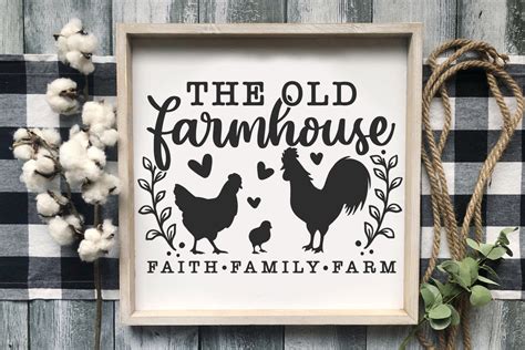 Download Free Farm House SVG Cut File Cameo