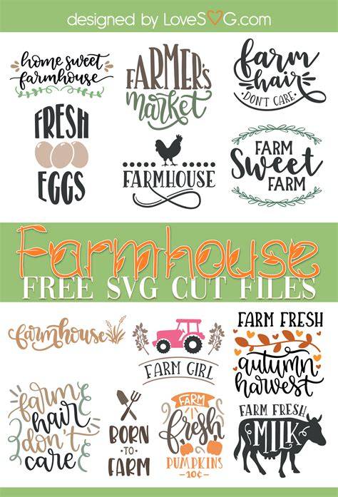 Download Free Farm House SVG Cut File Files For Crafts