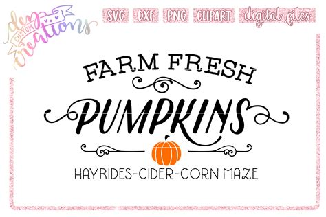 Download Free Farm fresh pumpkins SVG Files DXF Files