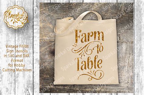 Download Free Farm to Table Market Sign SVG.DXF.EPS.PNG Cut File For Cricut