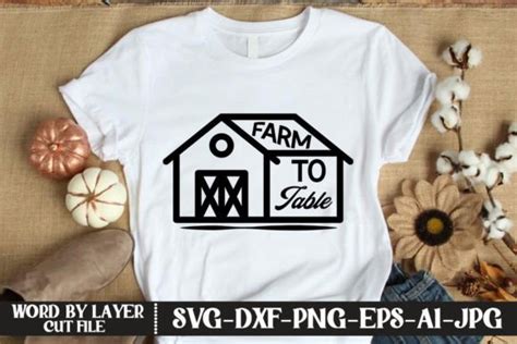 Download Free Farm to Table SVG Cut Files Commercial Use Free PSD Mockups