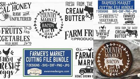 Download Free Farmers Market SVG Bundle Cut Files