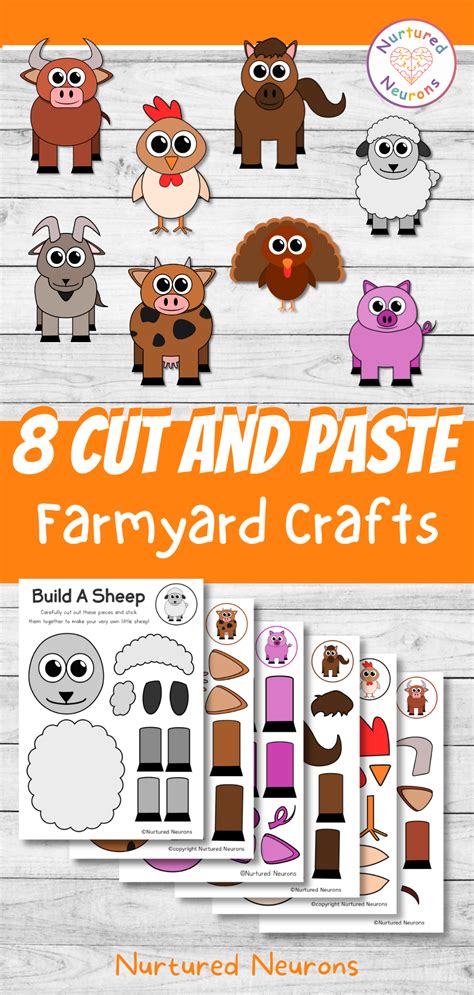 Download Free Farmyard paper For Crafts