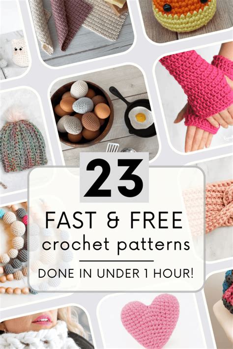 Free Fast Crochet Patterns