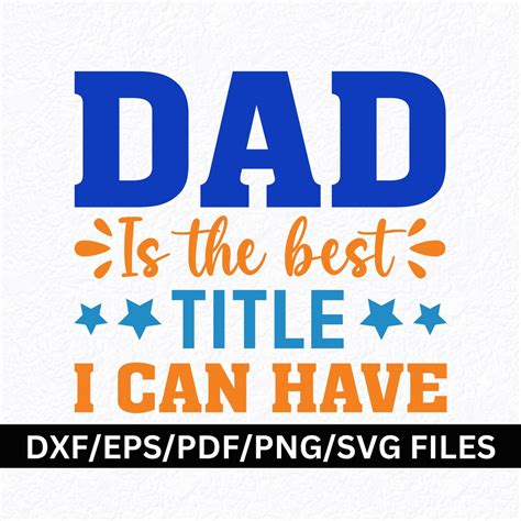 Download Free Father's Day Cliparts Sublimation Design Cut Files