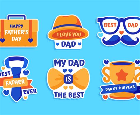 Download Free Father's Day Sticker Designs Cameo