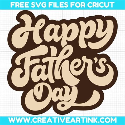 Download Free Father's Day Sticker Designs Files for Cricut