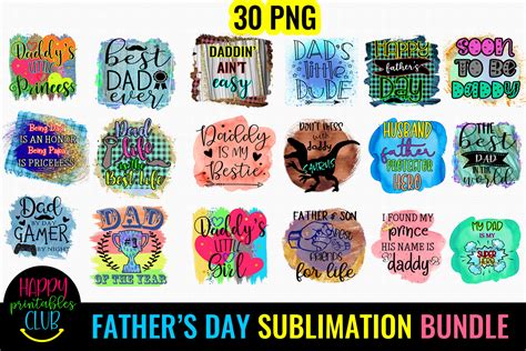 Download Free Father's day SVG Bundle, dad Sublimation Bundle Files For Crafts