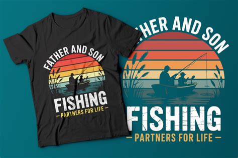 Download Free Father And Son Fishing Partners For Life Commercial Use DXF Files