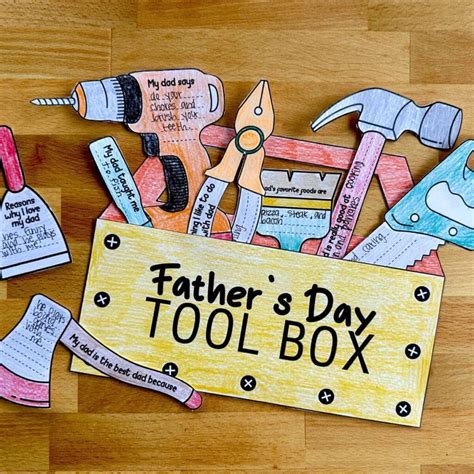 Download Free Fathers Day Tool Box Design Pack-9 Designs For Crafts