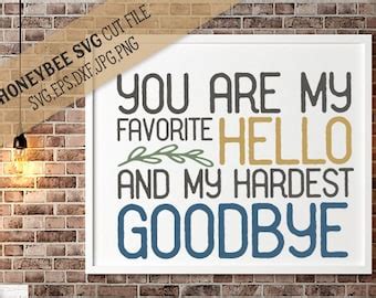 Download Free Favorite Hello Hardest Goodbye Files DXF Files