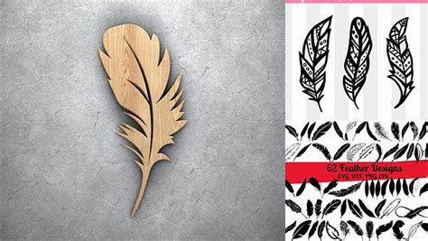 Download Free Feather SVG, Feather DXF, Cuttable File Files DXF Files