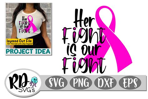 Download Free Fight Breast Cancer Love Support Fight Cut Files