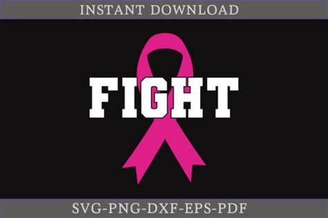 Download Free Fight Breast Cancer Love Support Fight Files For Crafts