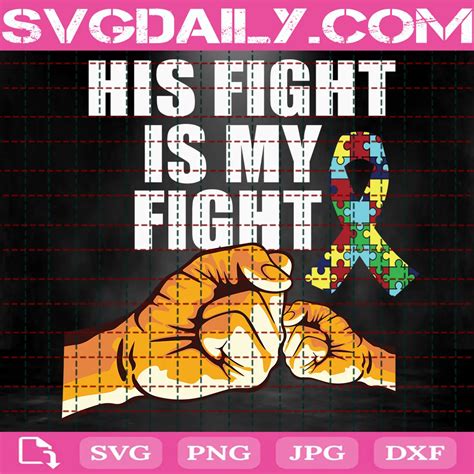 Download Free Fight For Autism Awareness Files DXF Files