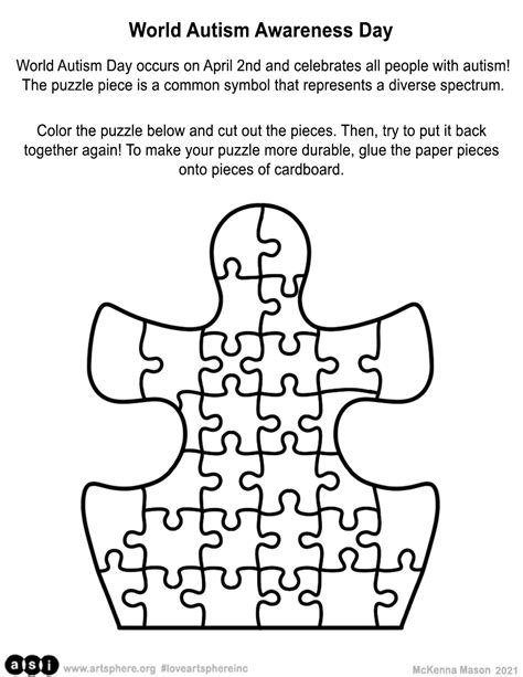 Download Free Fight For Autism Awareness Printable