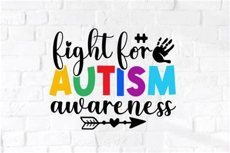 Download Free Fight For Autism Awareness SVG Cut File Cut Files