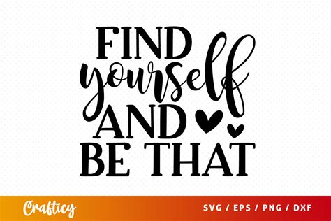 Download Free Find yourself and be that svg Files Free PSD Mockups