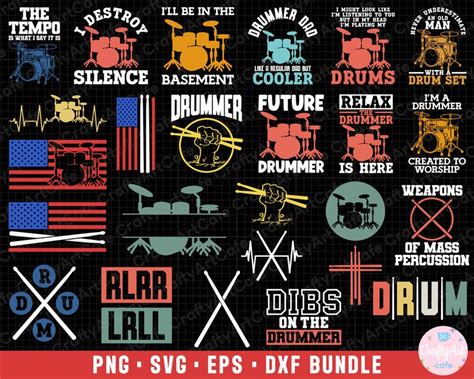 Download Free Finest Dad raises a Drummer Files DXF Files