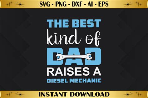 Download Free Finest Dad raises a Mechanic Files DXF Files