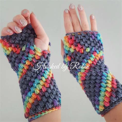 Free Fingerless Glove Crochet Pattern