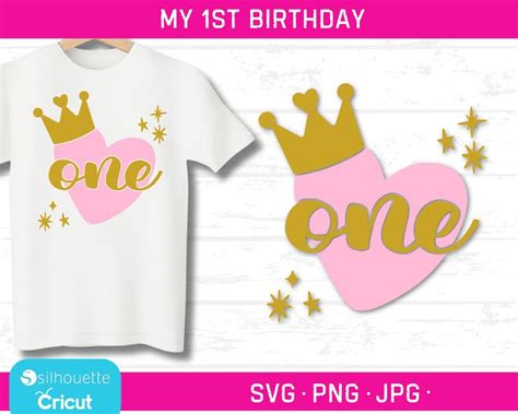 Download Free First Birthday Cut Files