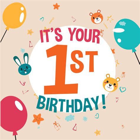 Download Free First Birthday Images